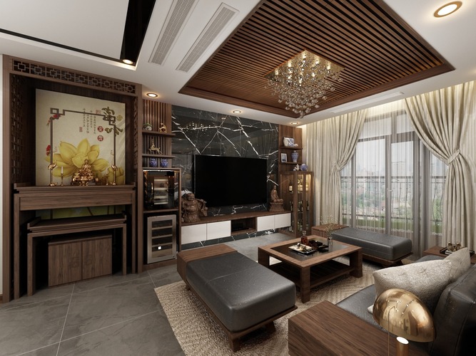 nhà phố 4 tầng hiện đại đơn giản